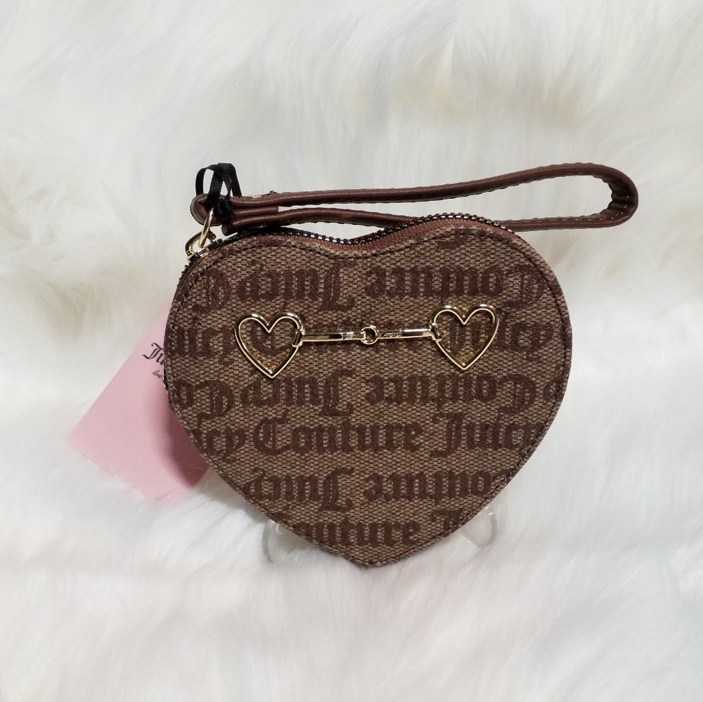 Juicy Couture - Heart Shaped Wristlet NWT